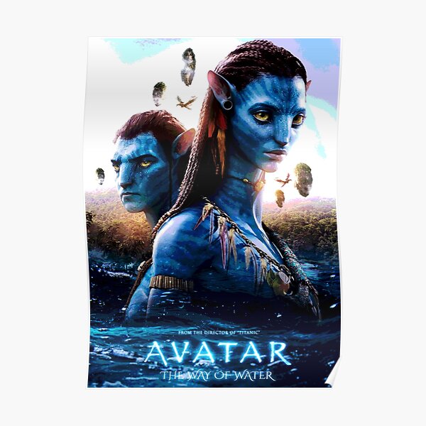 Neytiri The Way of Water Poster RB0301 product Offical Avatar Merch