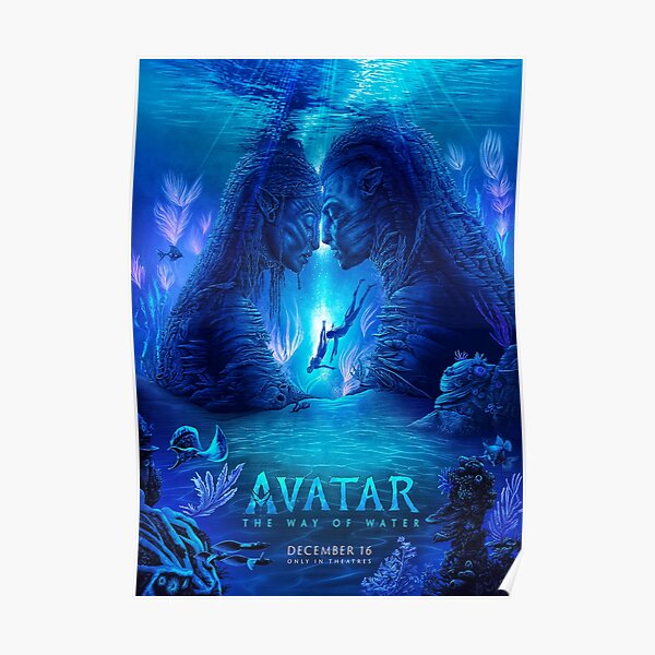 Avatar 2 | avatar the way of water poster  Poster RB0301 product Offical Avatar Merch