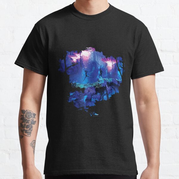 Avatar The Way of Water Pandora Jellyfish Forest Classic T-Shirt RB0301 product Offical Avatar Merch