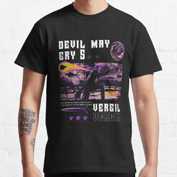Devil May Cry 5 Vergil Classic T-Shirt RB0301 product Offical Avatar Merch