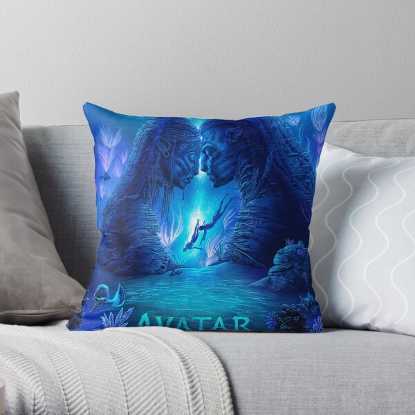 Avatar 2 | avatar the way of water poster  Throw Pillow RB0301 product Offical Avatar Merch