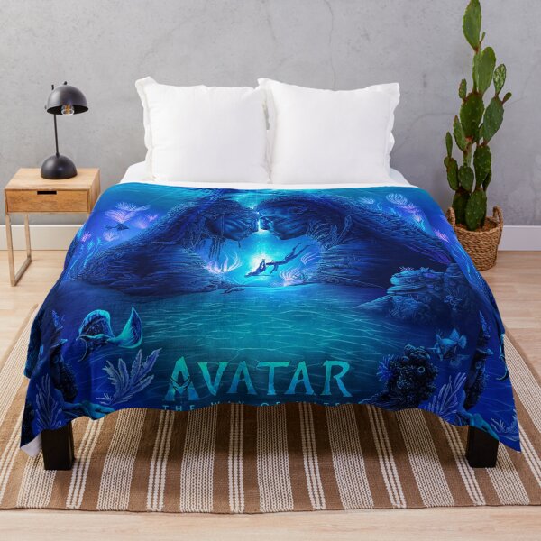 Avatar 2 | avatar the way of water poster  Throw Blanket RB0301 product Offical Avatar Merch
